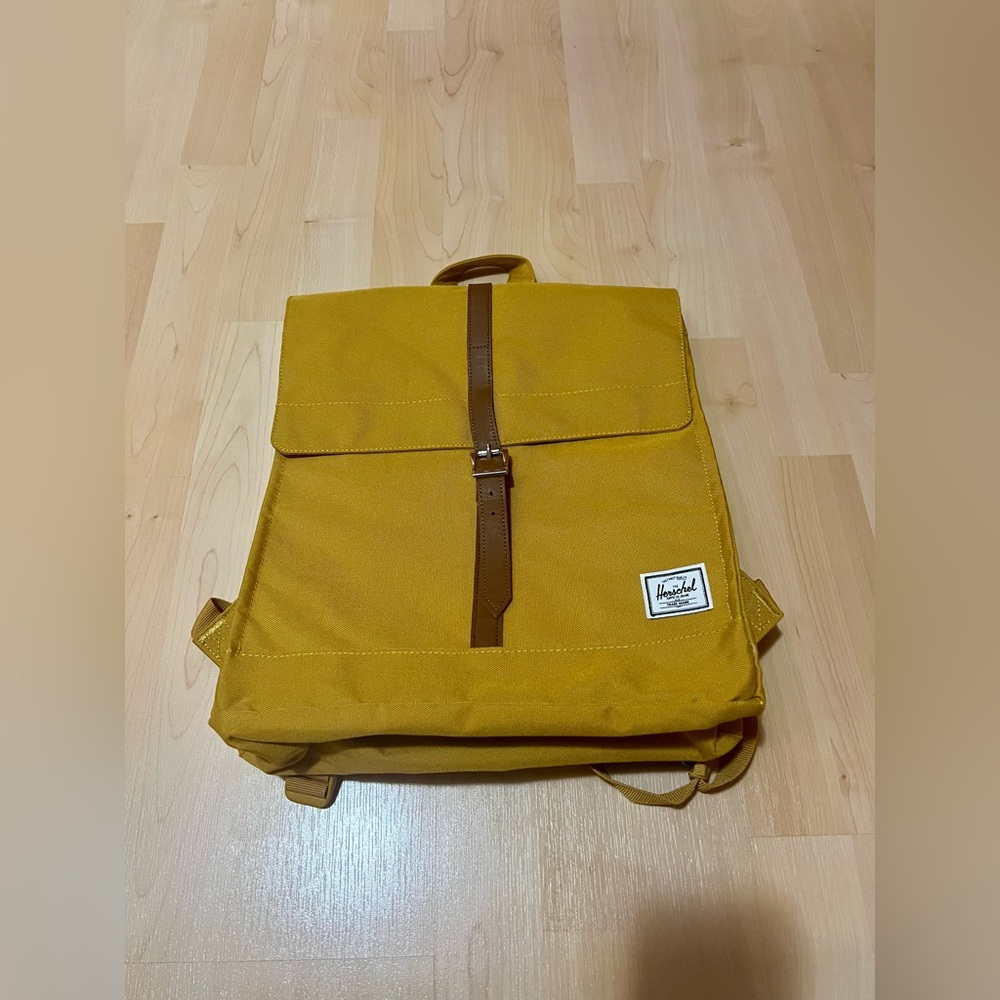 Herschel City Backpack in Yellow - Picture 2 of 5